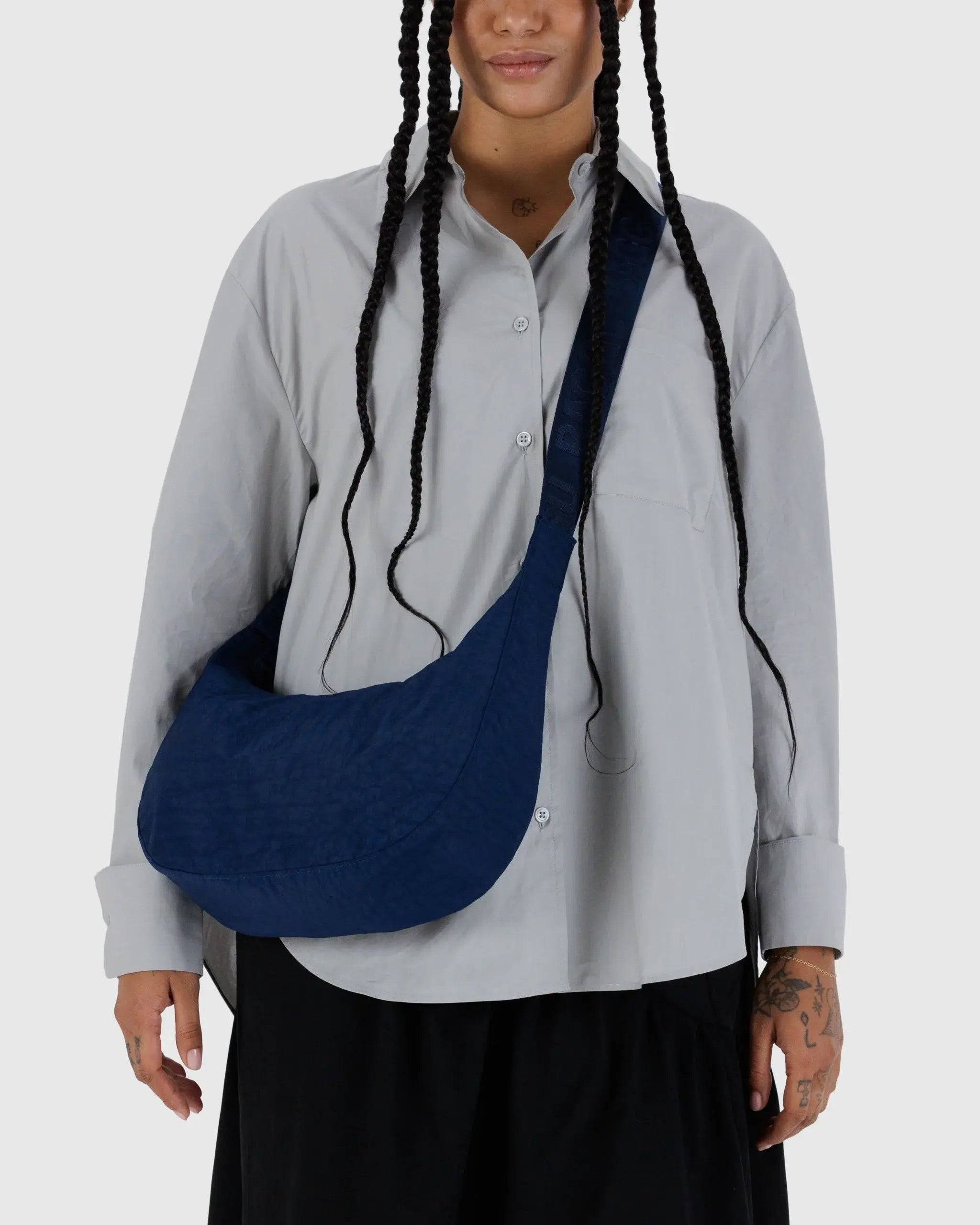 Medium Nylon Crescent Bag image 2