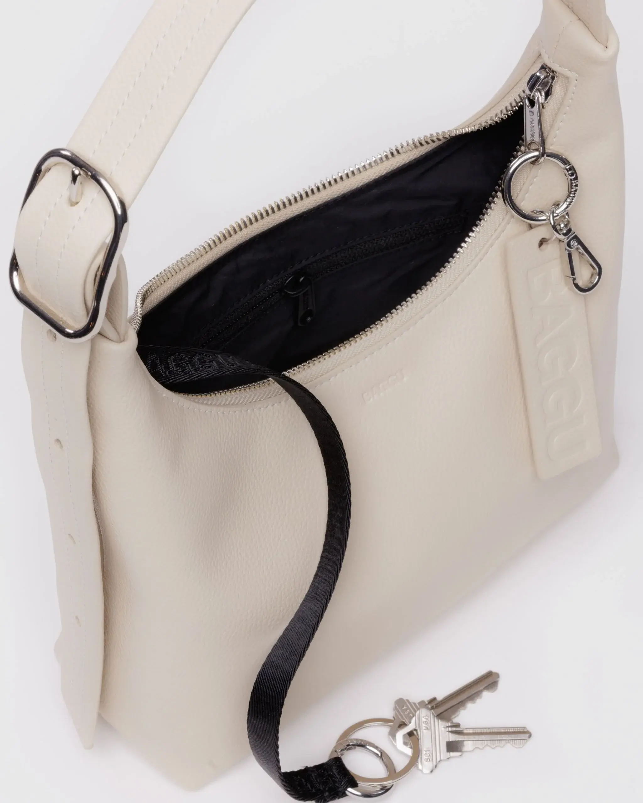 Mini Recycled Leather Shoulder Bag image 3