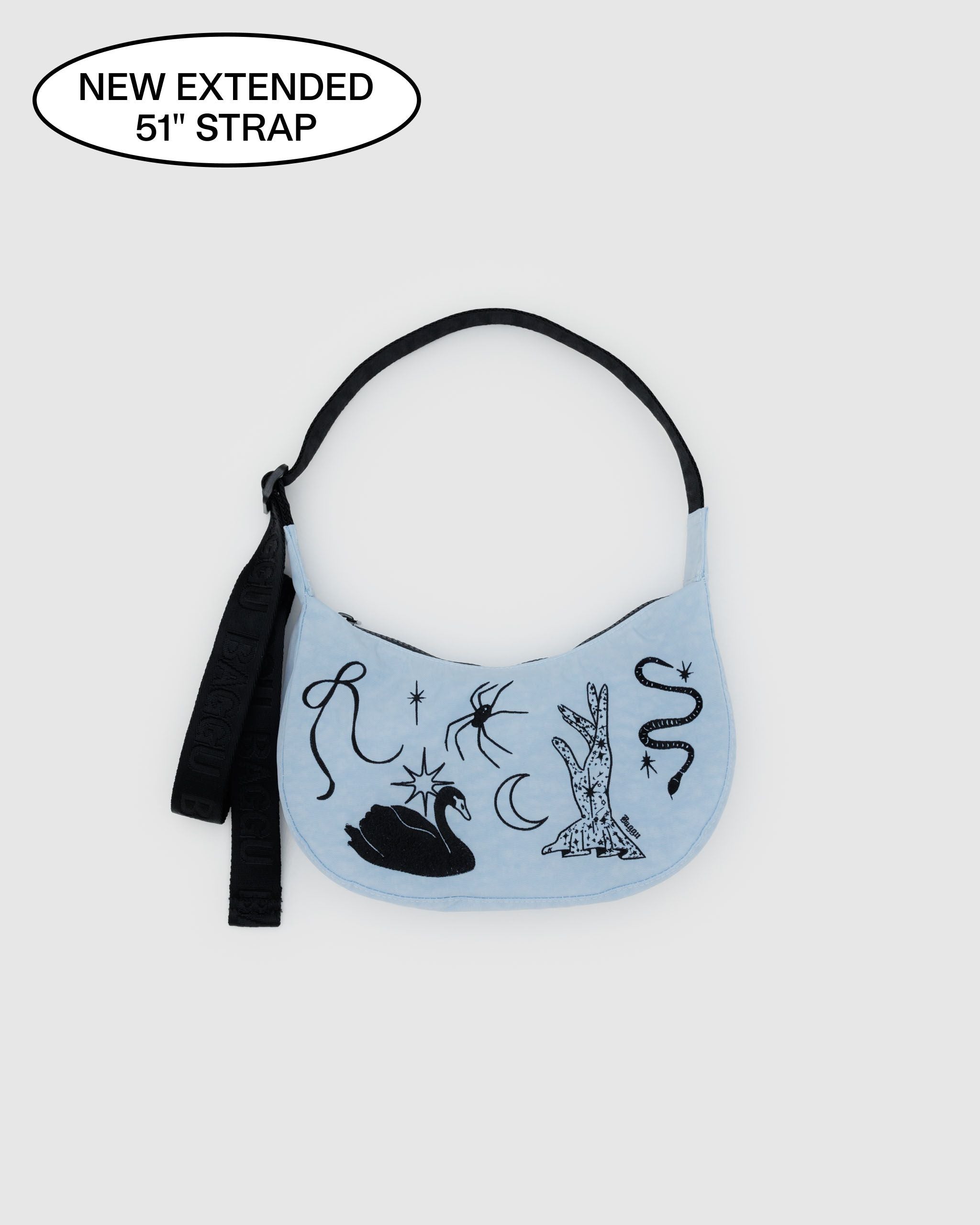 Small Nylon Crescent Bag image 0