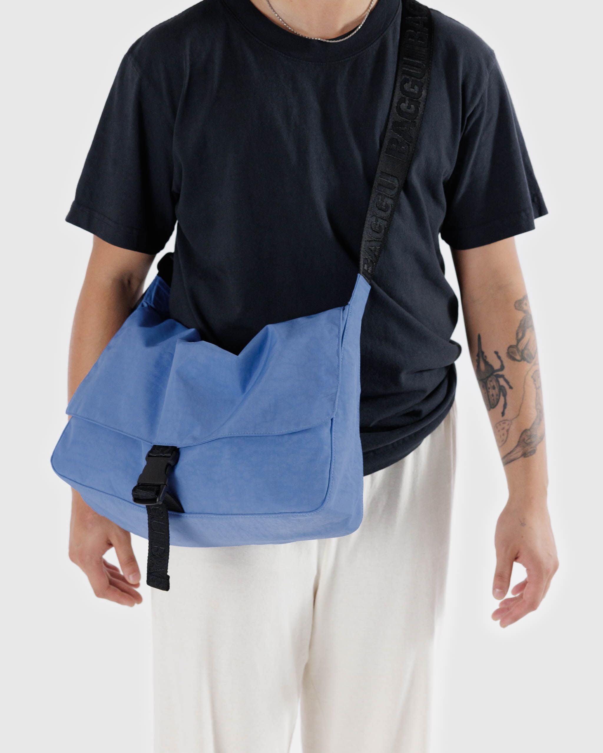 Nylon Messenger Bag image 2