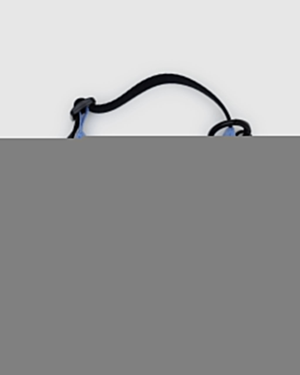 Crescent Bag Charm - French Blue image 0