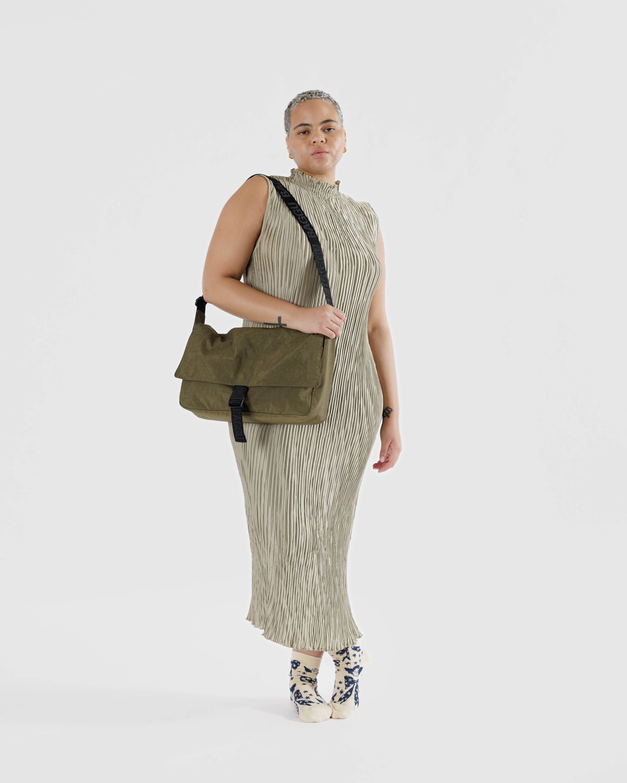 Nylon Messenger Bag image 1