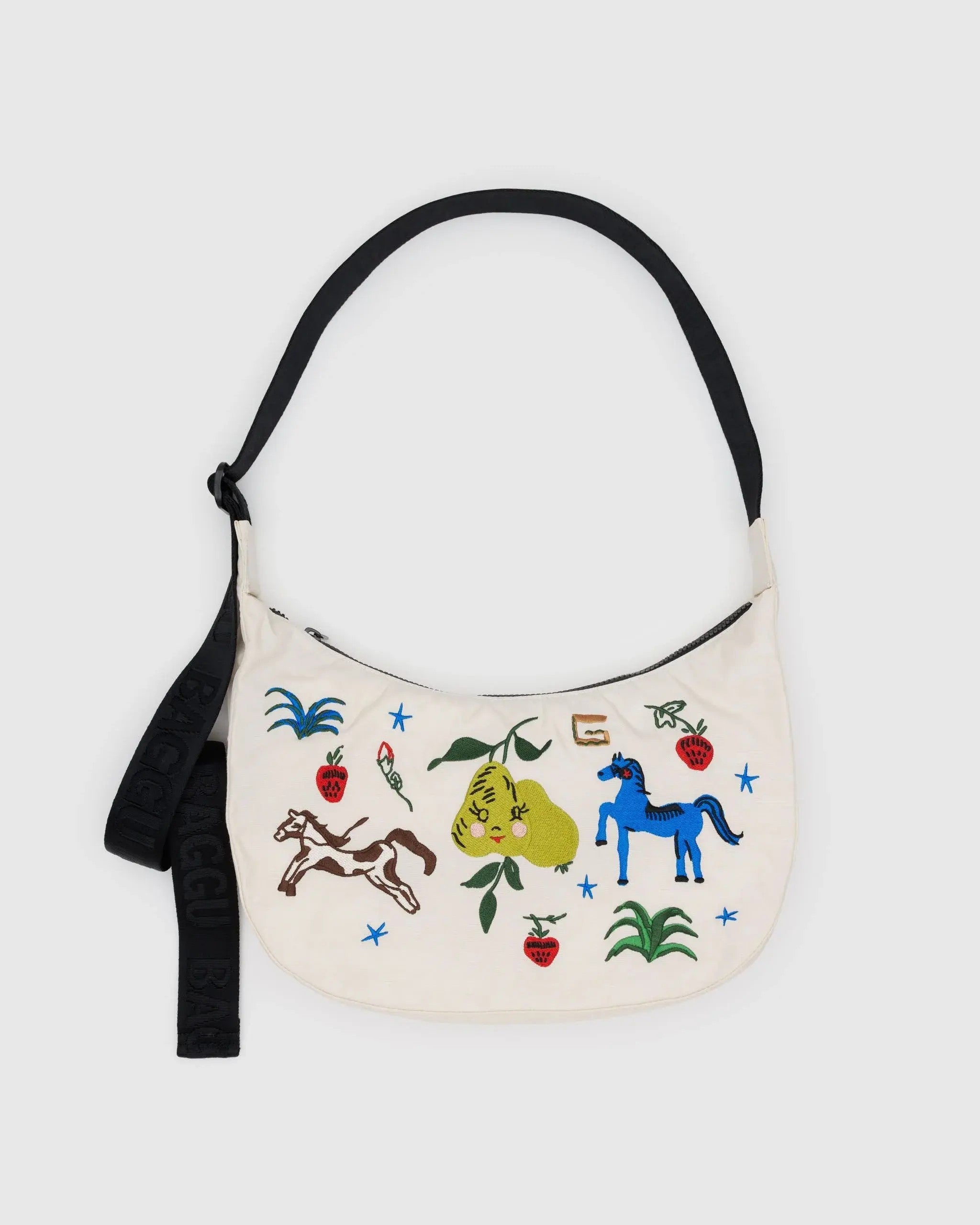 Medium Nylon Crescent Bag image 0