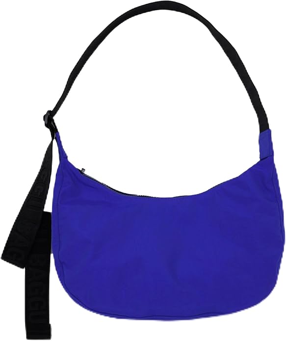 Baggu Medium Nylon Crescent Bag - Lapis image