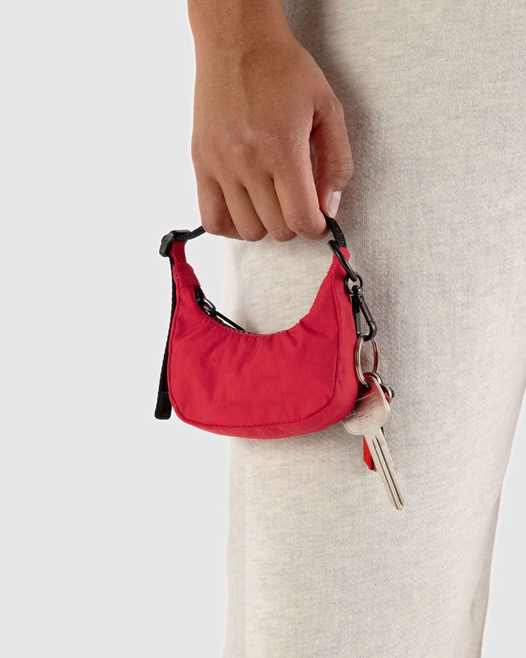 Crescent Bag Charm - Candy Apple image 2