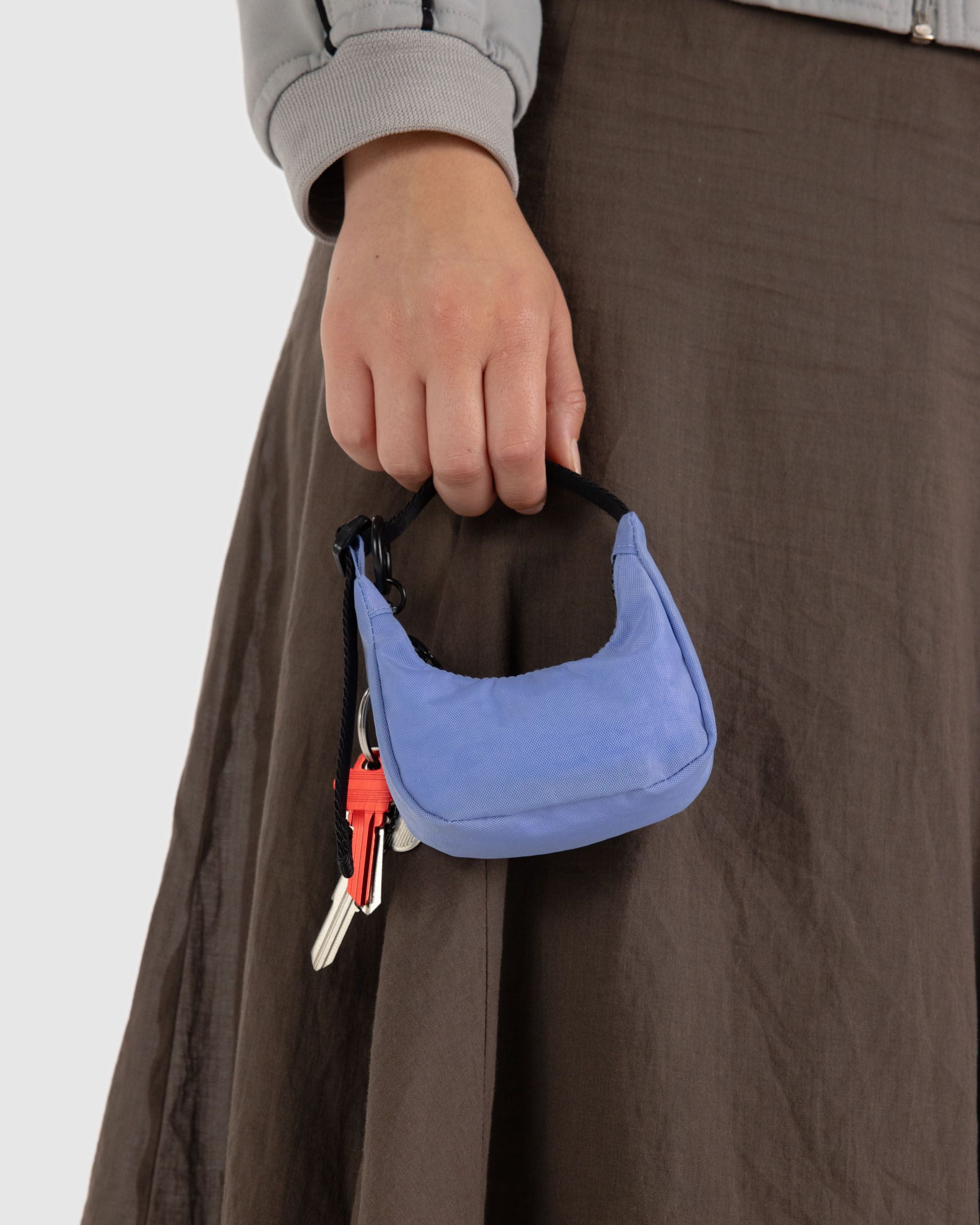 Crescent Bag Charm - French Blue image 2