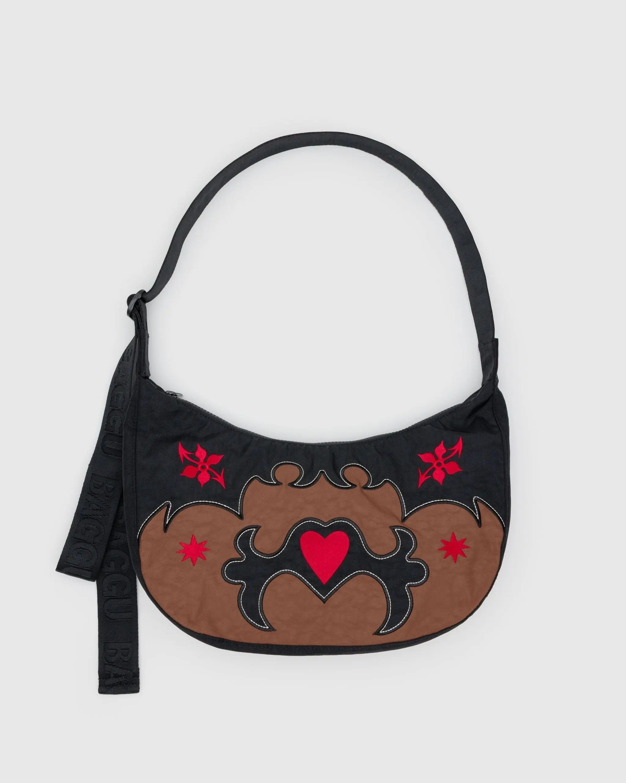 Medium Nylon Crescent Bag image 1