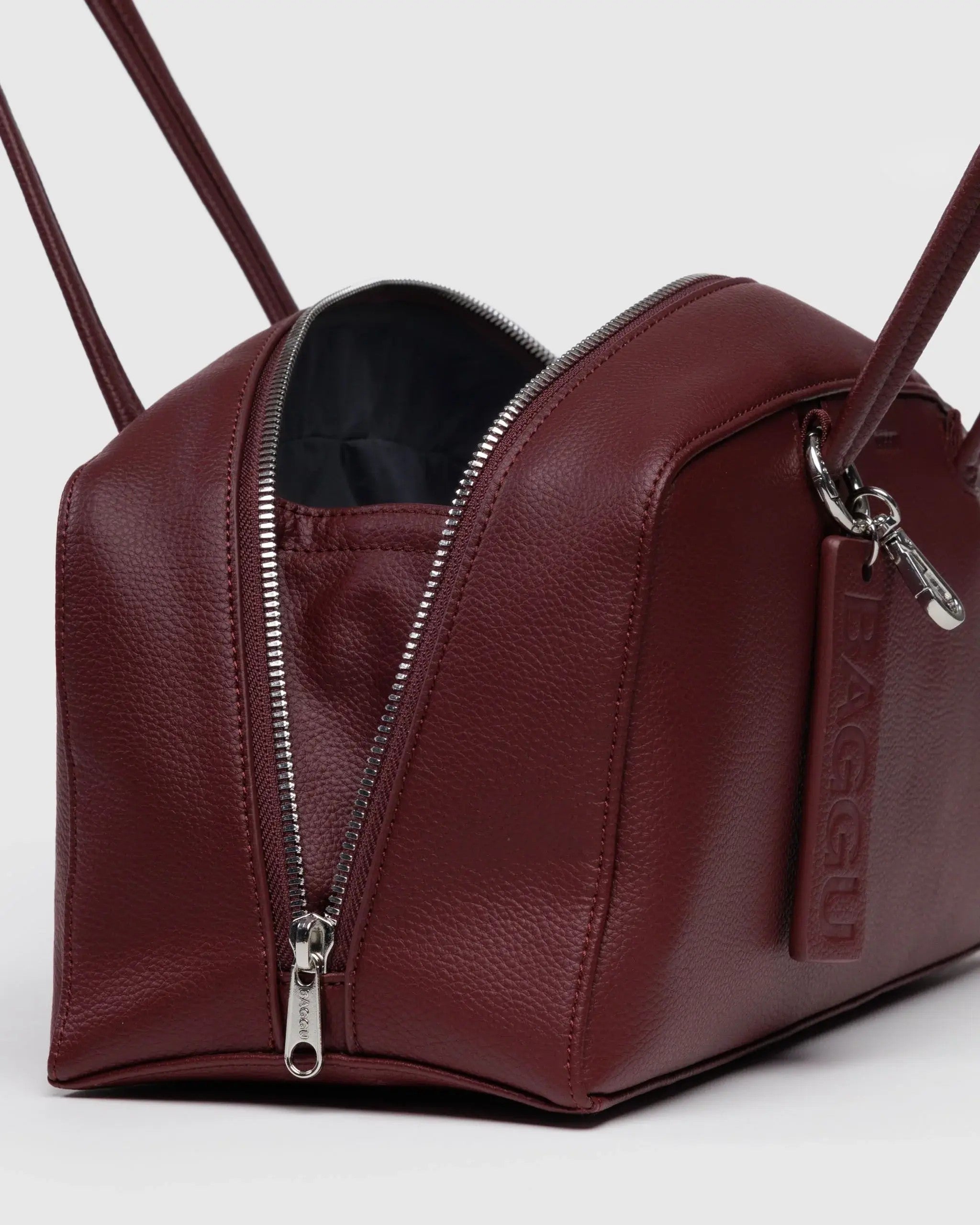 Recycled Leather Bowler Bag image 2