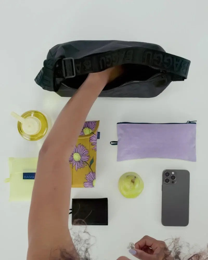 Medium Nylon Crescent Bag image 3