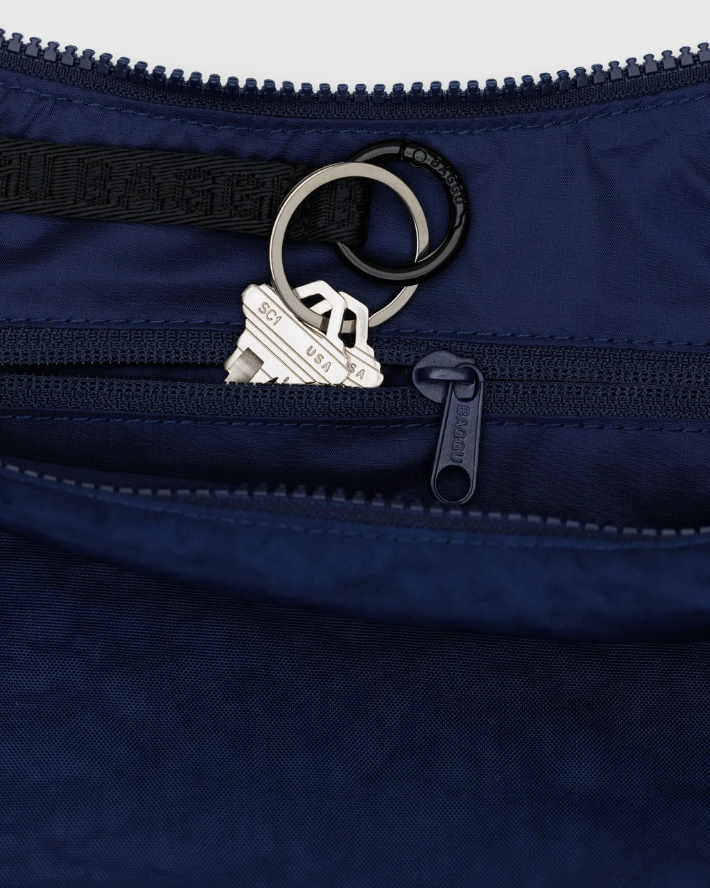 Medium Nylon Crescent Bag image 4