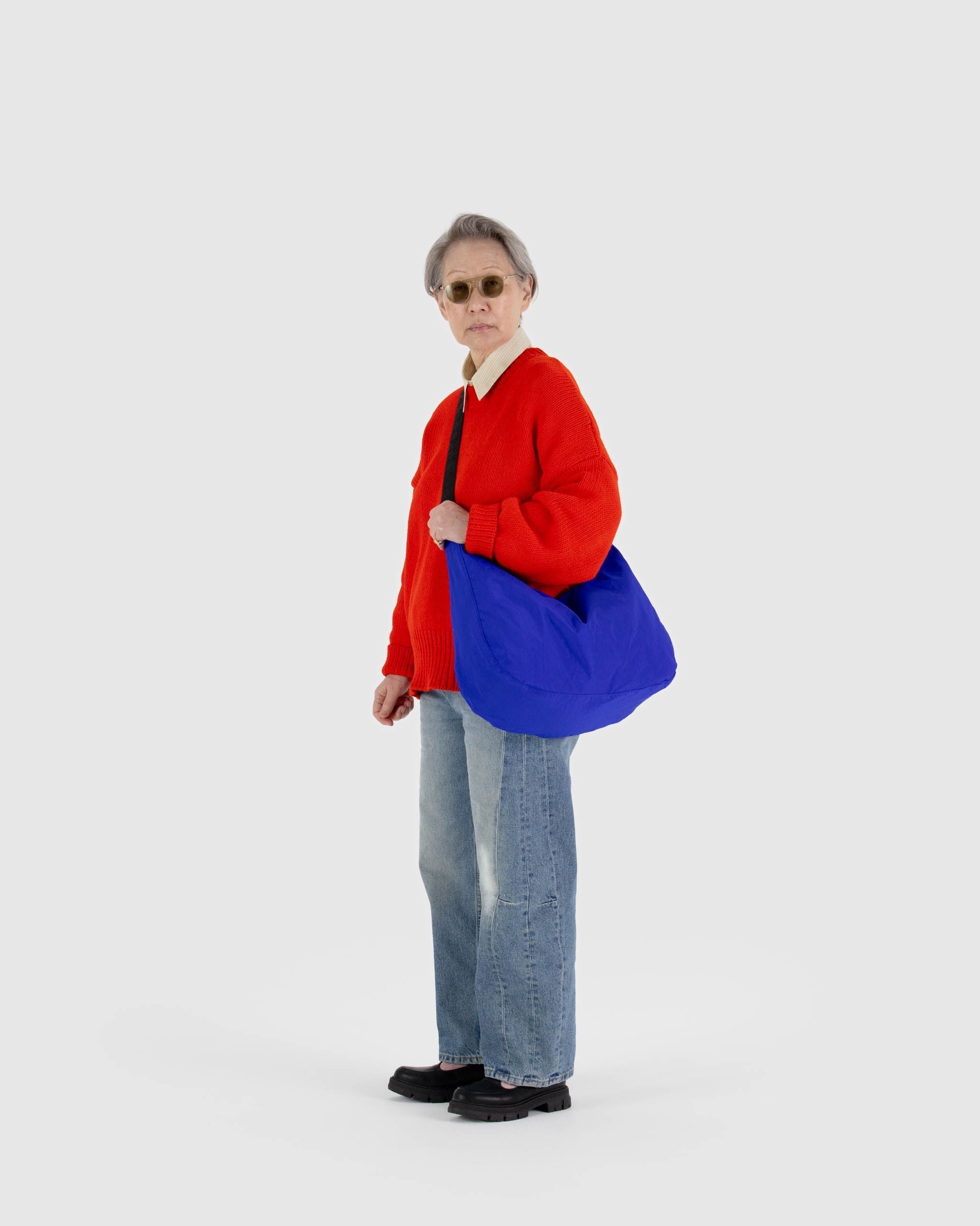 Large Nylon Crescent Bag image 1