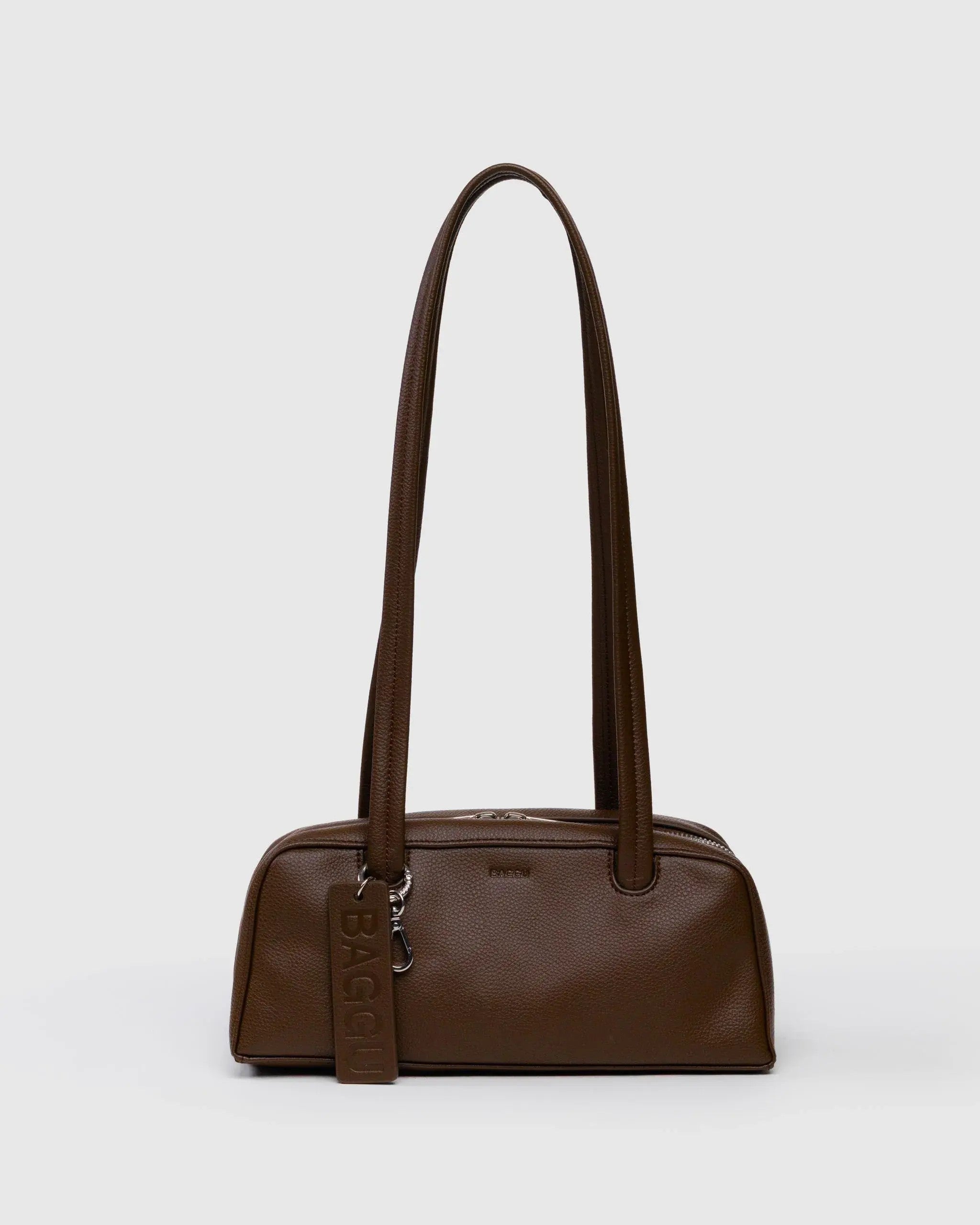 Small Recycled Leather Bowler Bag image 0
