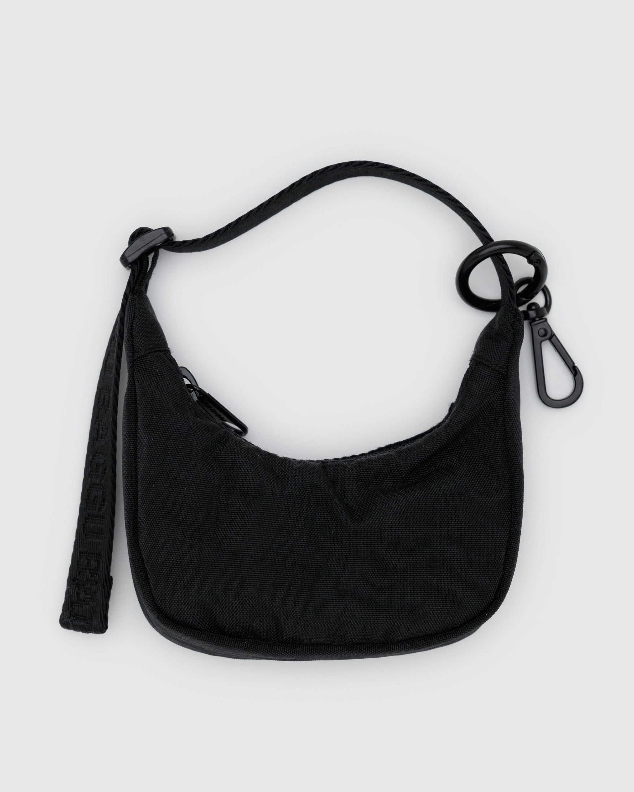 Crescent Bag Charm - Black image 0