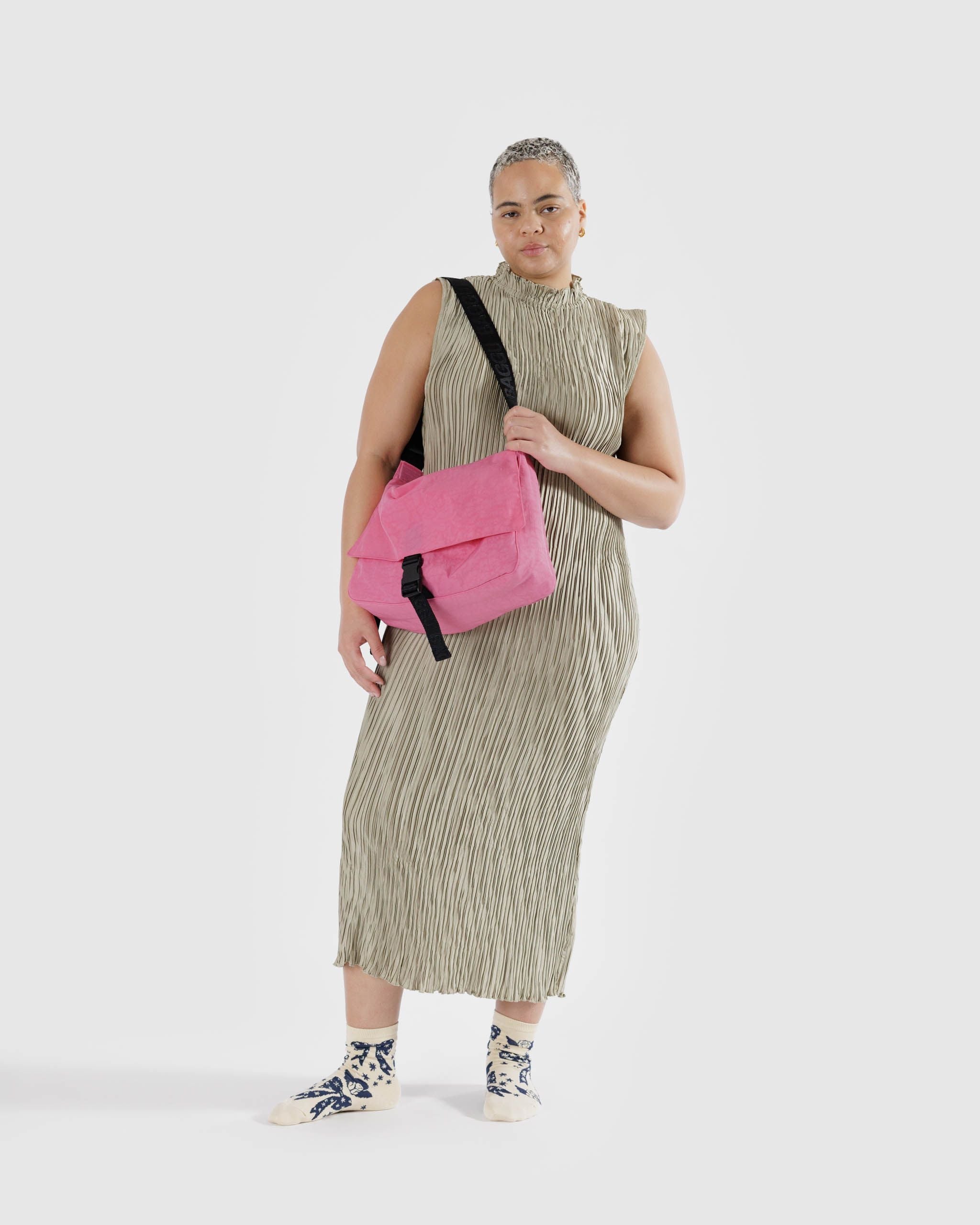 Nylon Messenger Bag image 1