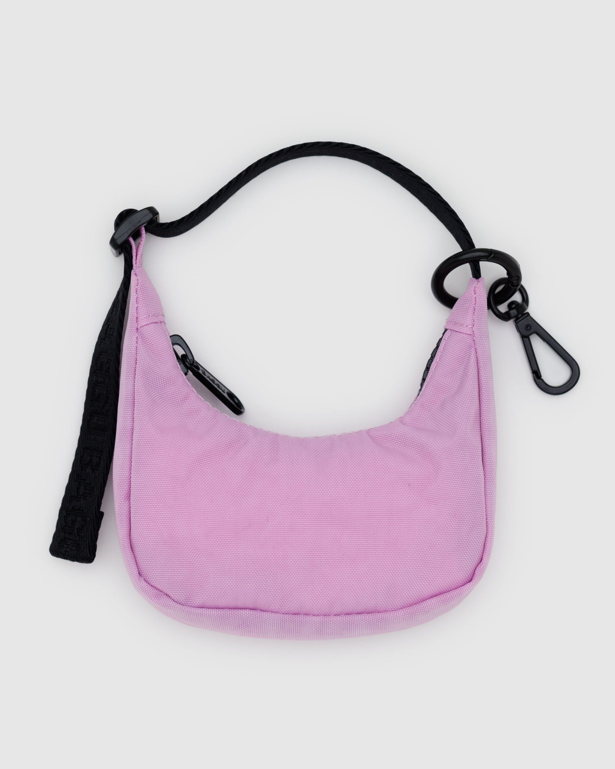 Crescent Bag Charm - Dusty Pink image 0