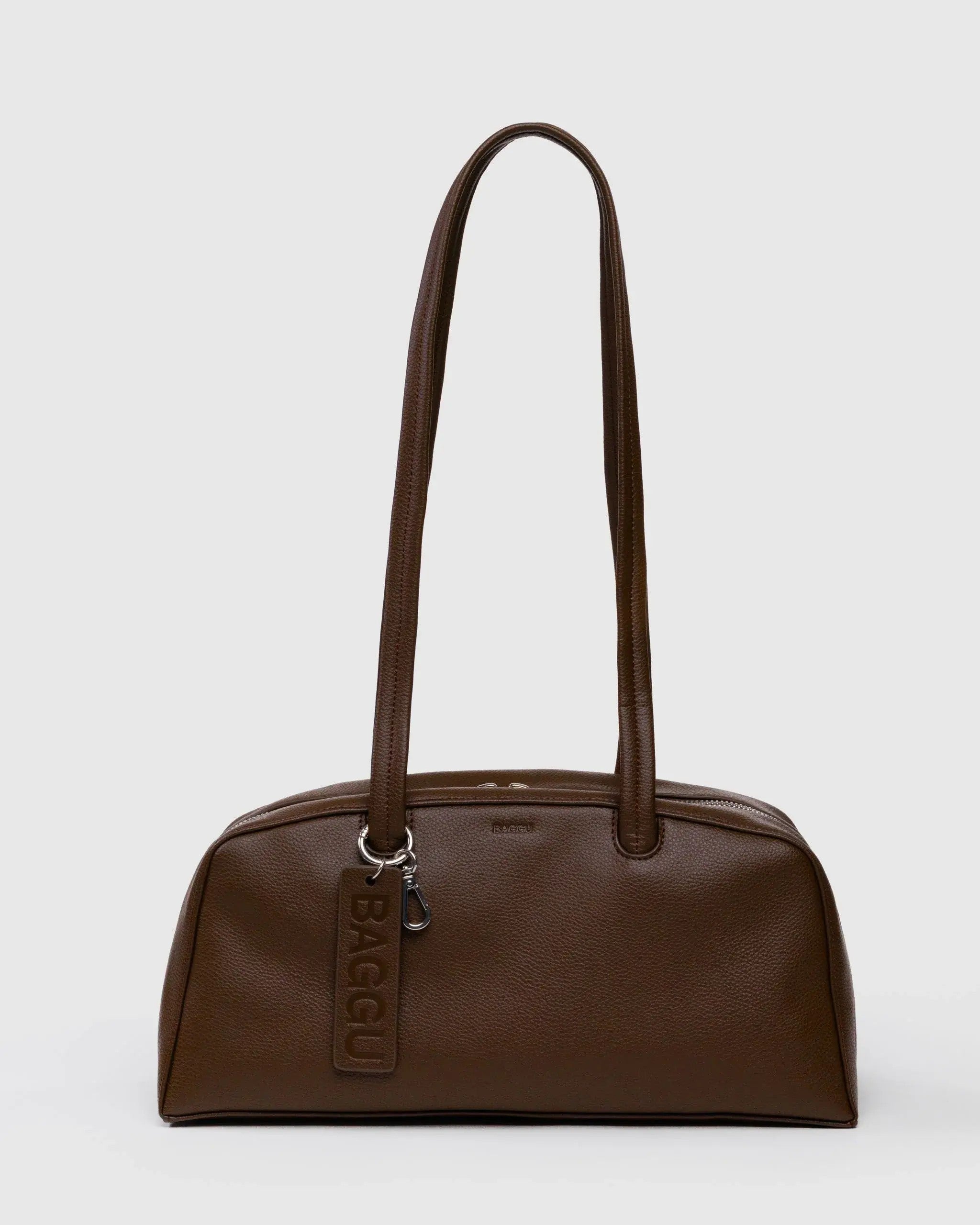 Recycled Leather Bowler Bag image 3
