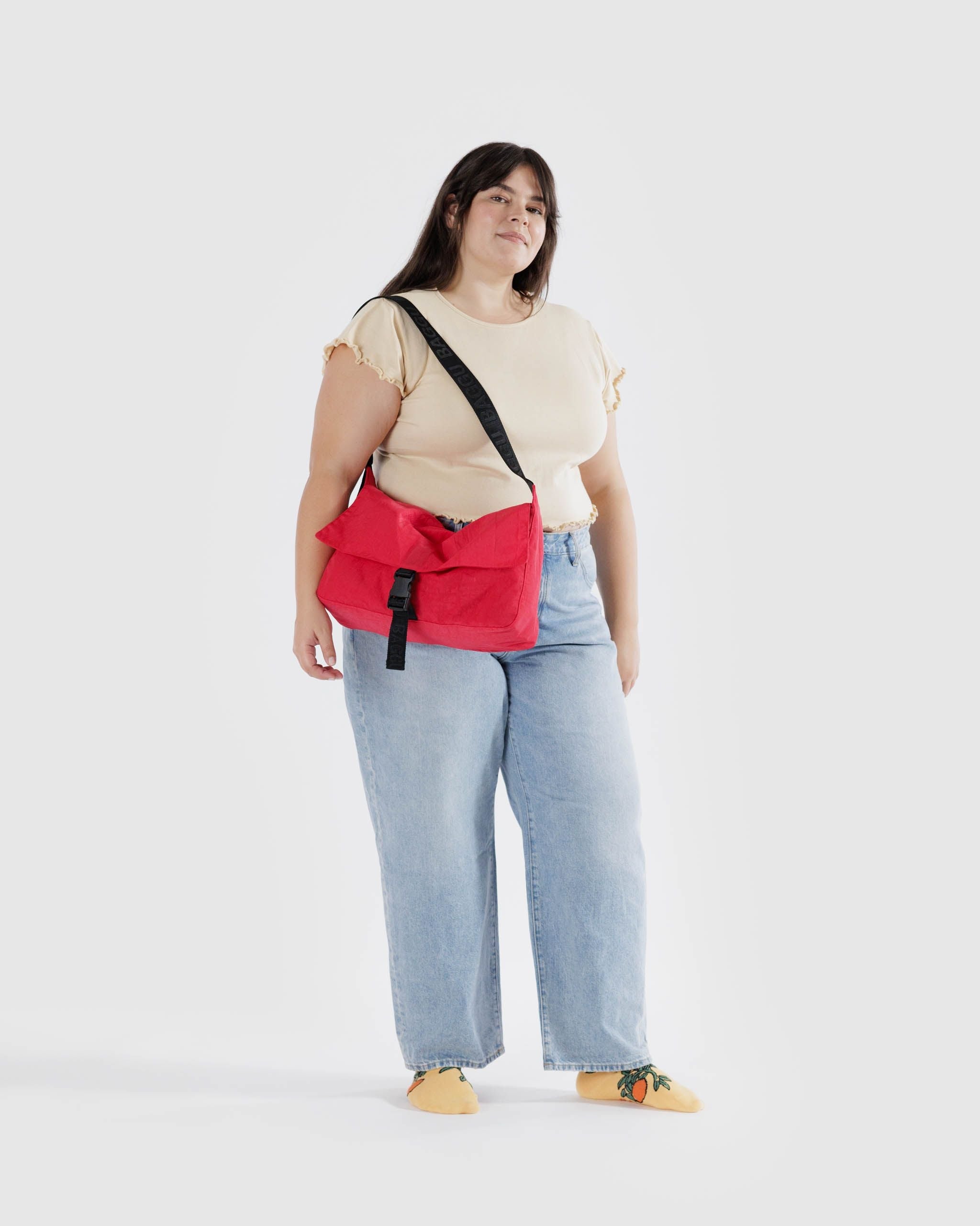 Nylon Messenger Bag image 1