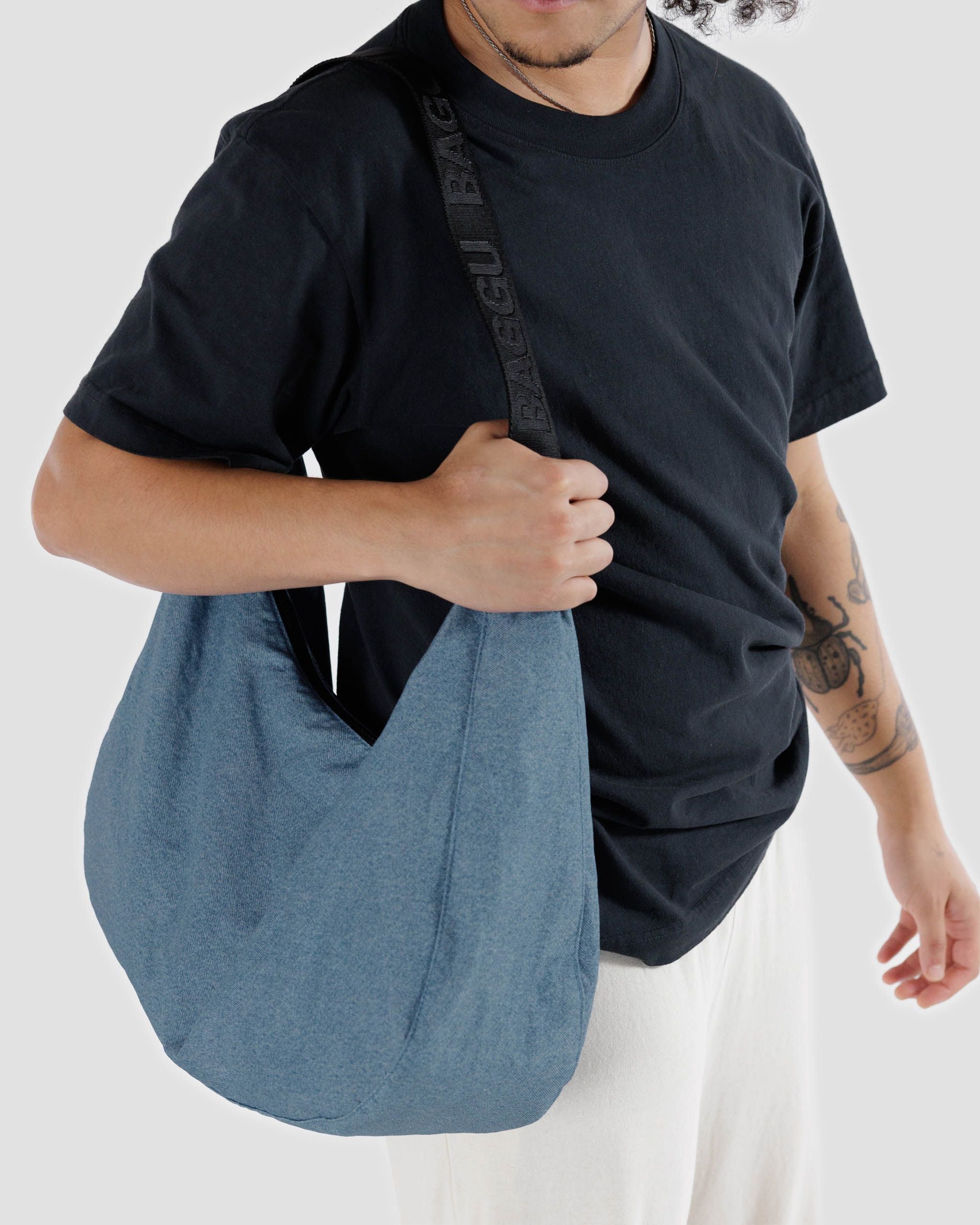 Large Nylon Crescent Bag image 2