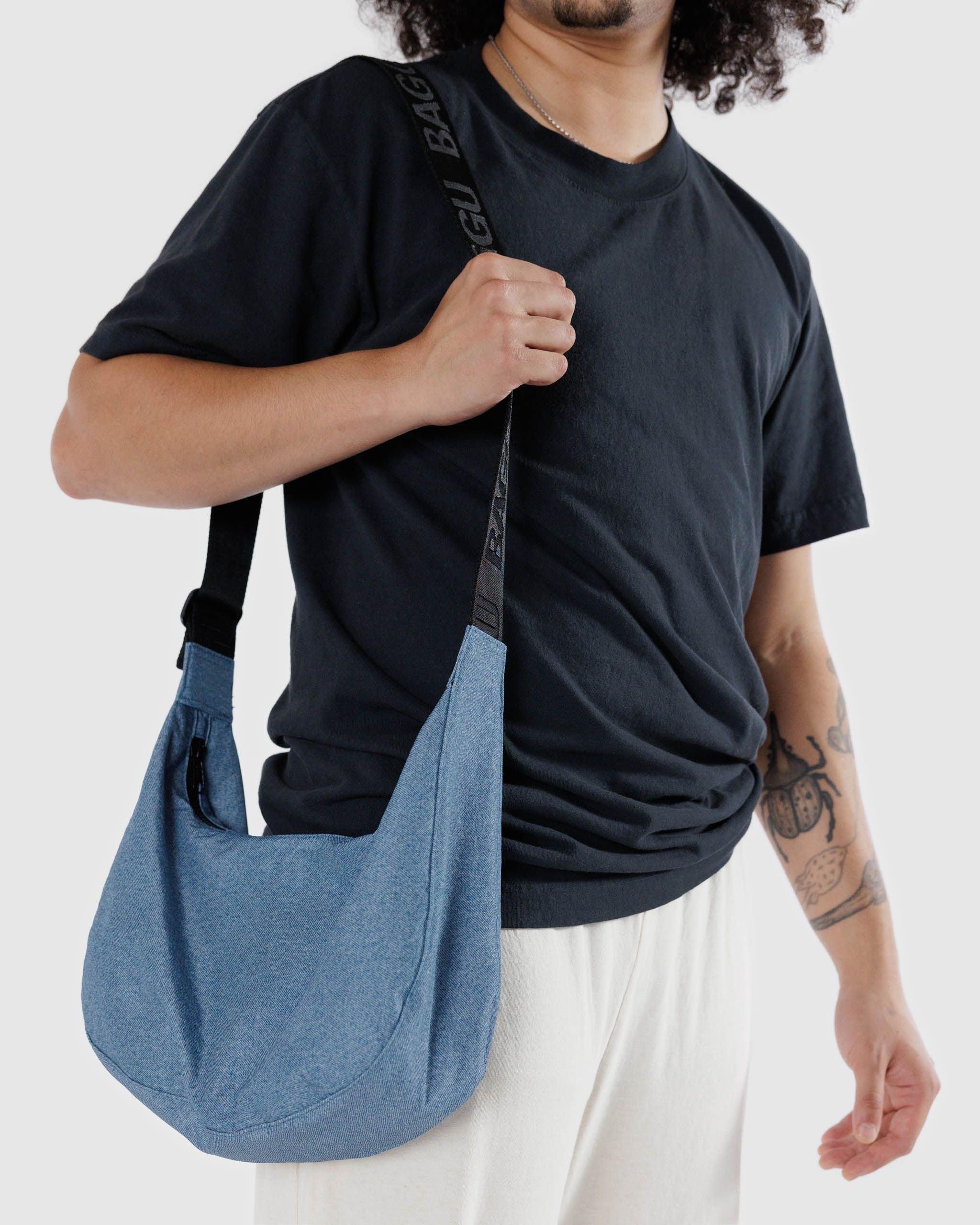 Medium Nylon Crescent Bag image 2