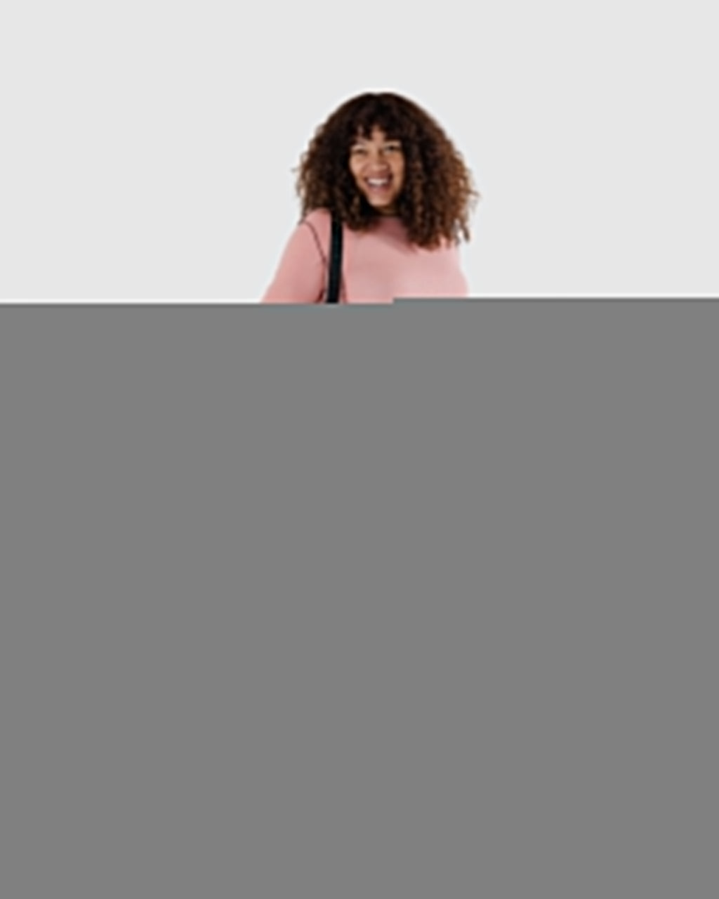 Small Nylon Crescent Bag image 1