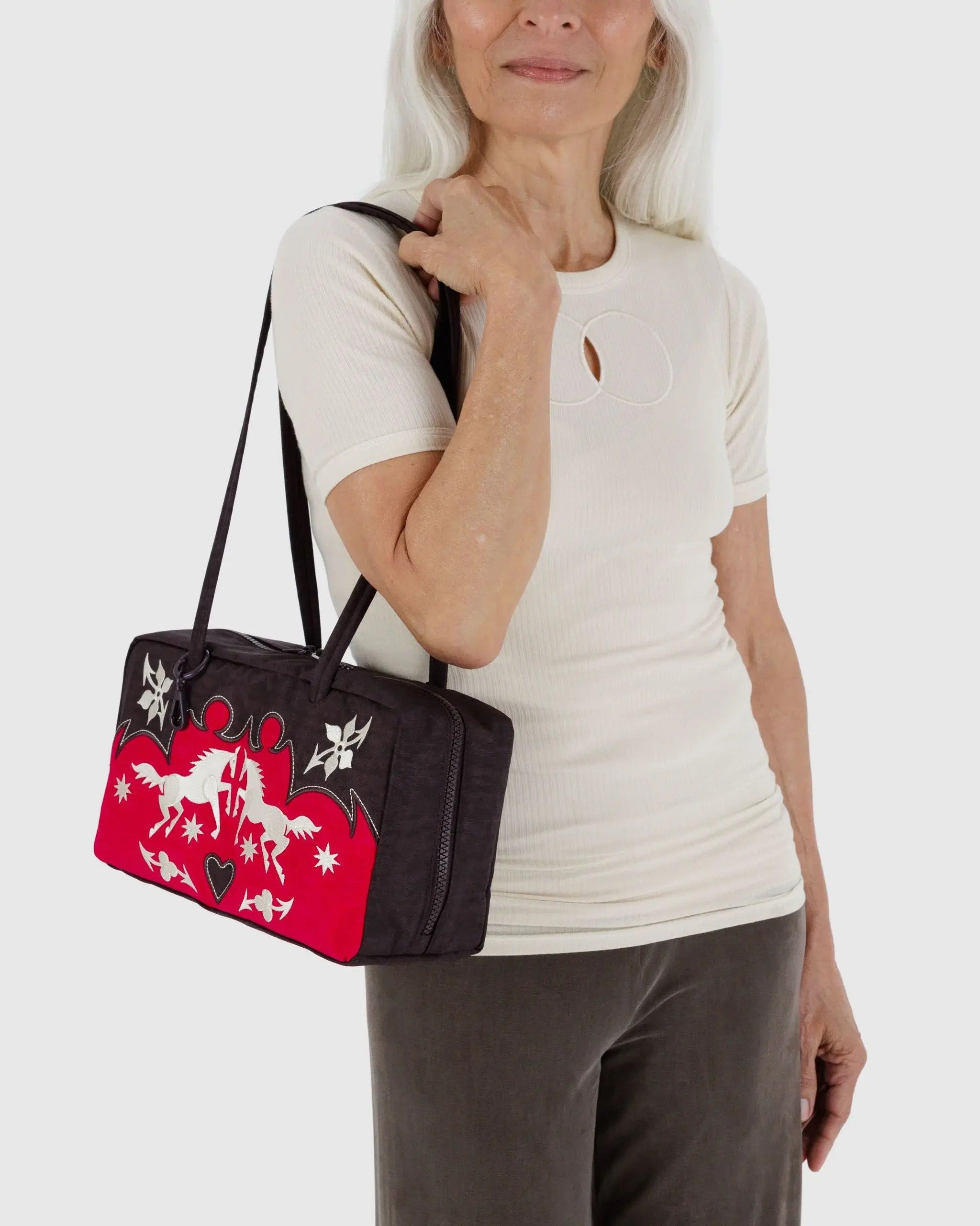 Nylon Bowler Bag image 2