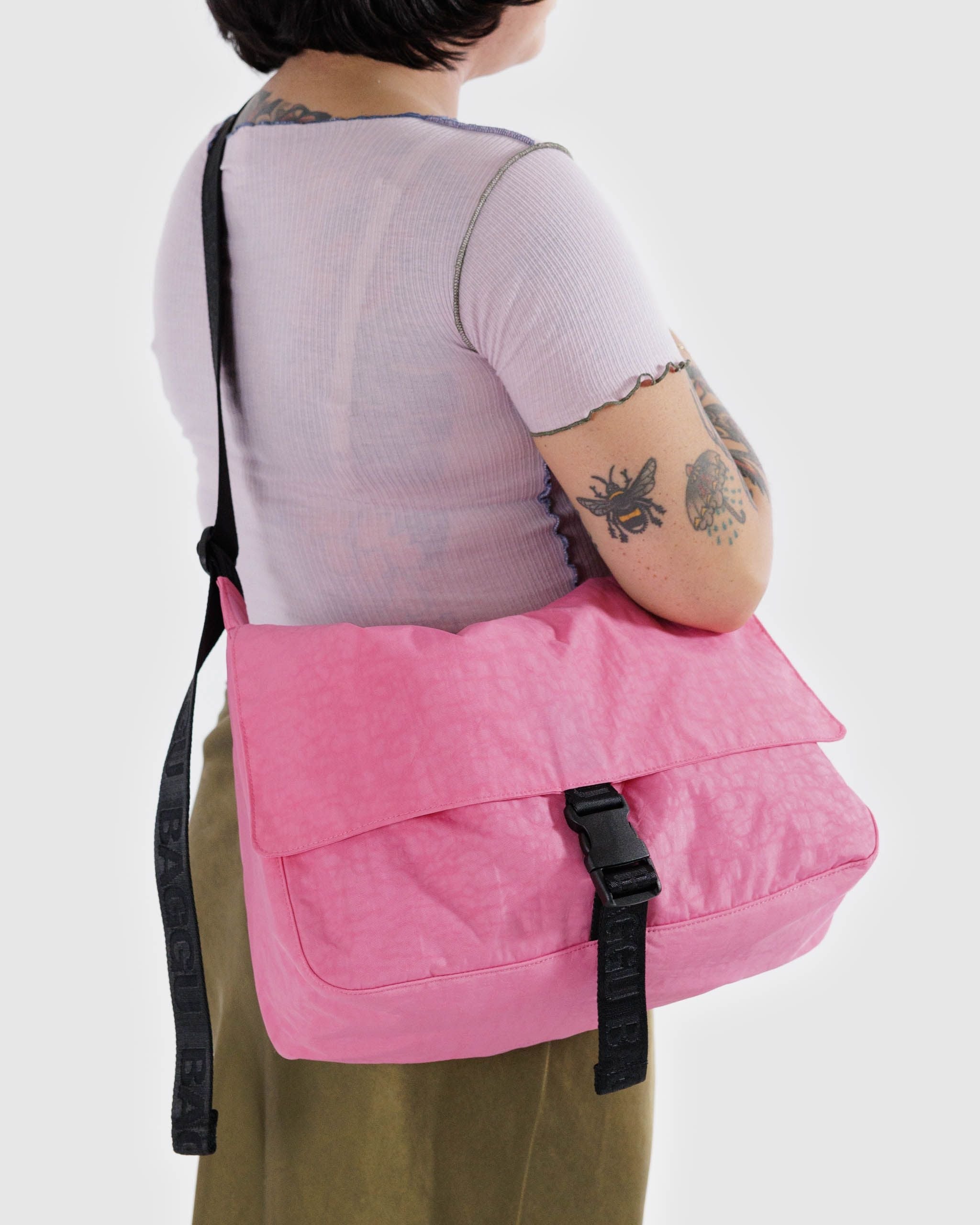 Nylon Messenger Bag image 2