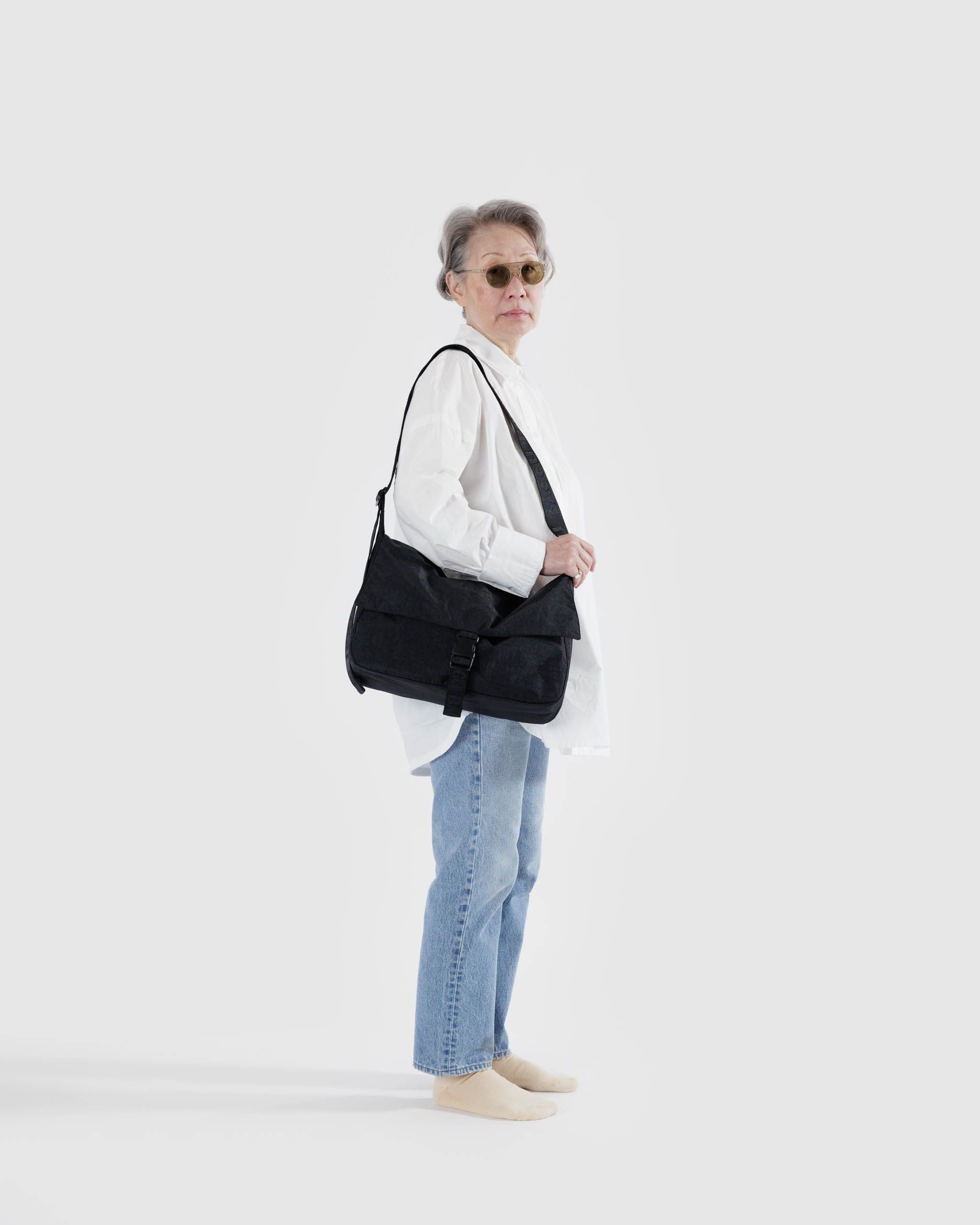 Nylon Messenger Bag image 1