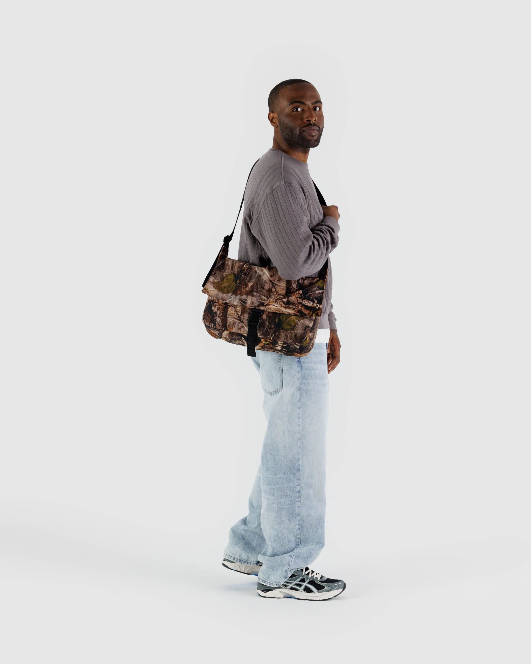 Nylon Messenger Bag image 1