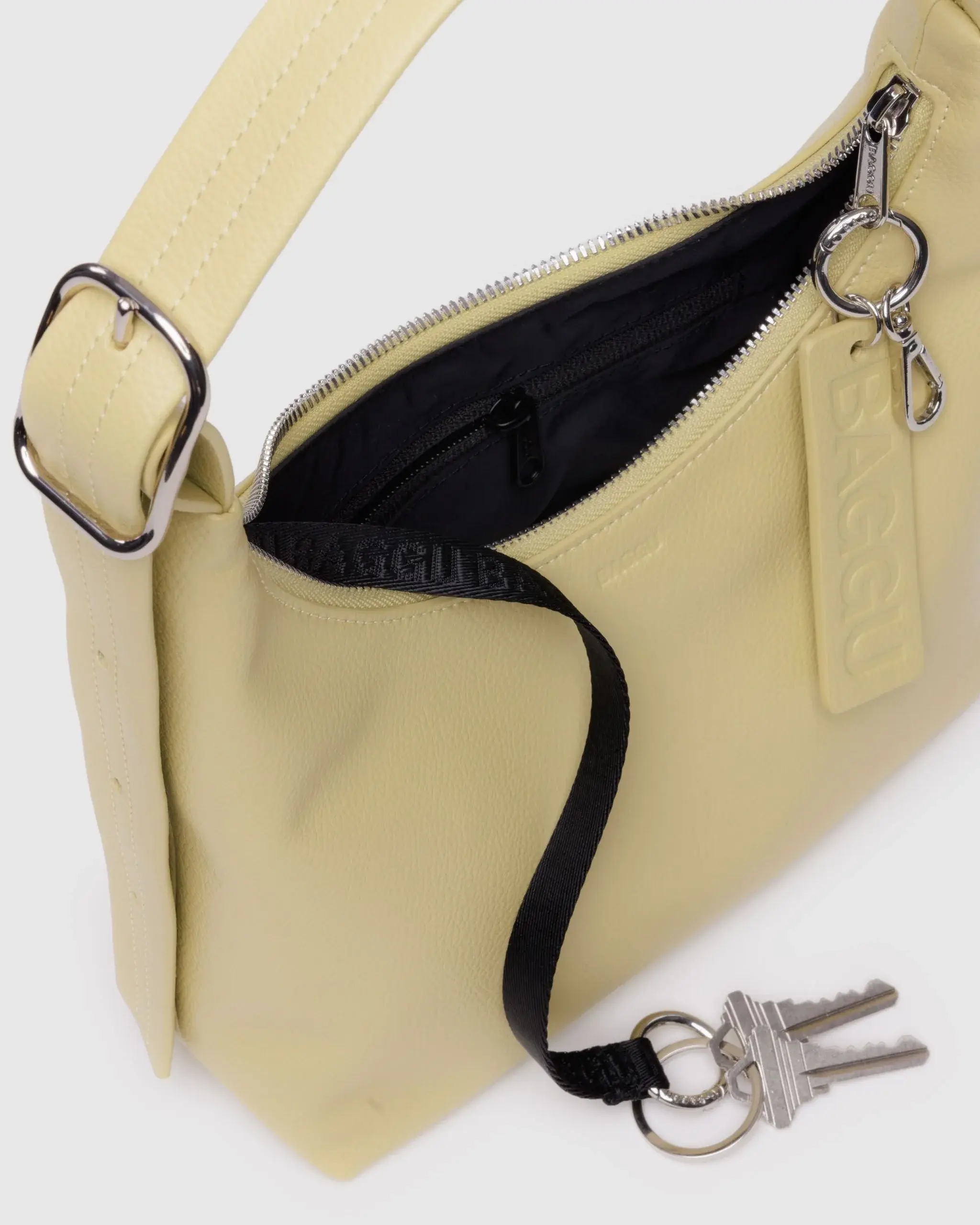 Mini Recycled Leather Shoulder Bag image 3