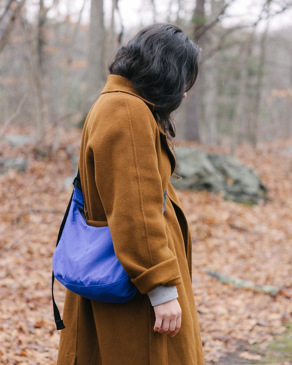 Medium Nylon Crescent Bag image 3